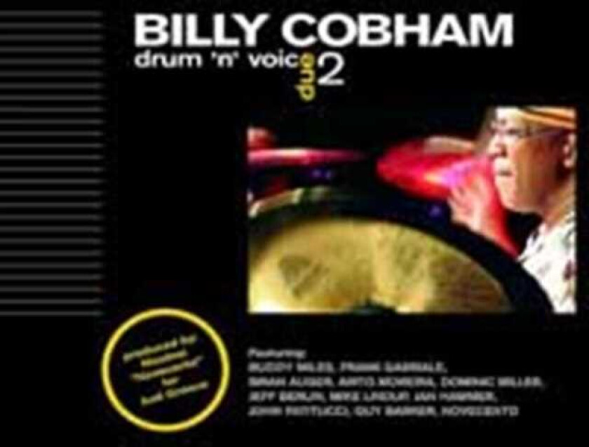 Billy Cobham  Drum N Voice Due 2  CD