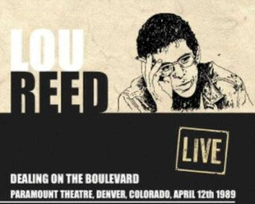 Lou Reed  Dealing On The Boulevard 1989  CD