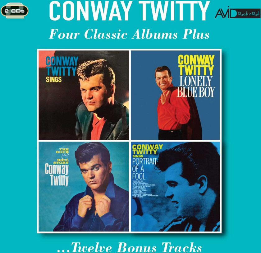 Conway Twitty  Four Classic Albums Plus  CD