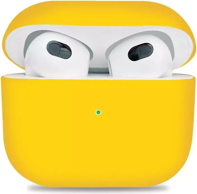 Apple AirPods (3. gen.) Silikon Deksel - Gul