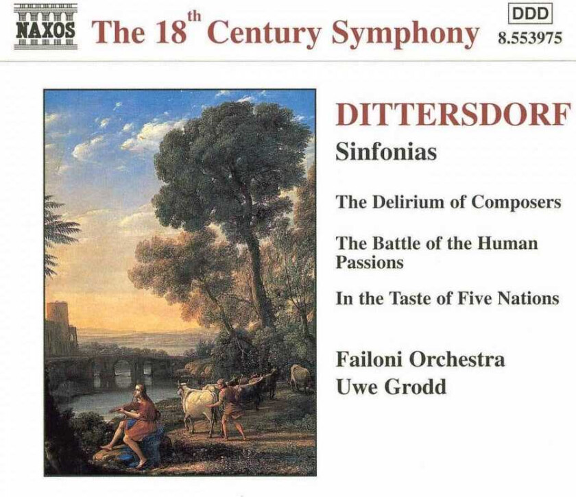 Carl Ditters Von Dittersdorf, Tamás Benedek, Uwe Grodd, Failoni Orchestra, Budapest, Gábor Mascáry Dittersdorf: Sinfonias, Vol. 3 CD