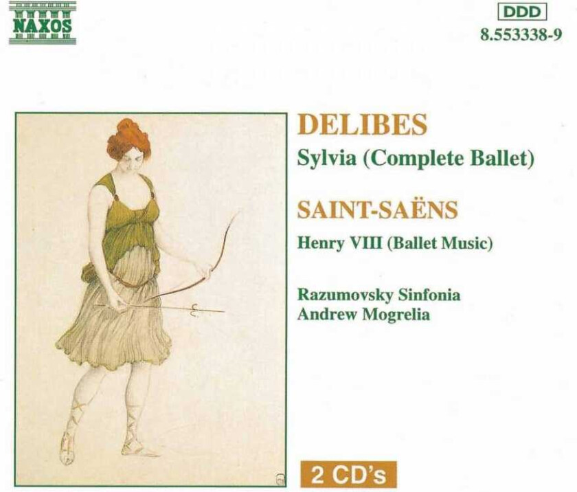 Otto Nopp, Razumovsky Sinfonia Orchestra, Milos Betko, Andrew Mogrelia Delibes: Sylvia/SaintSaëns: Henry VIII CD