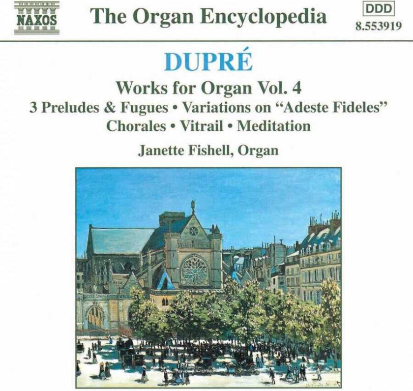 Marcel Dupré, Wolfgang Rübsam, Janette Fishell Dupré: Organ Works, Vol 4 CD