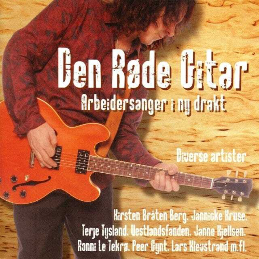 Diverse Artister Den Røde Gitar Arbeidersanger I Ny Drakt CD