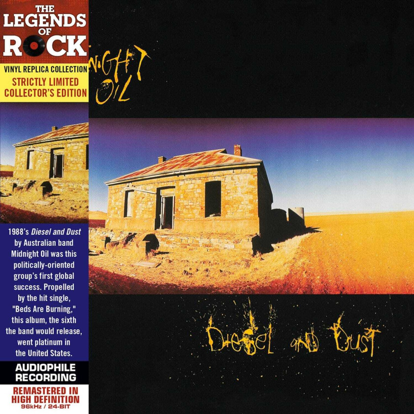 Midnight Oil Diesel And Dust CD