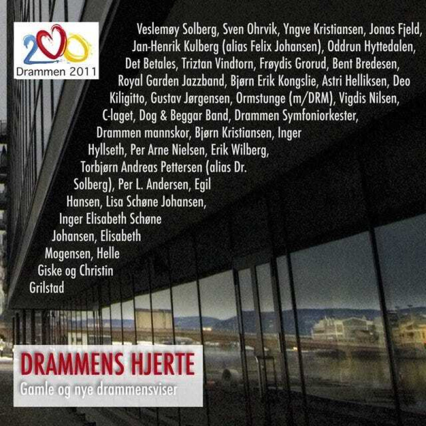 Diverse Artister Drammens Hjerte CD
