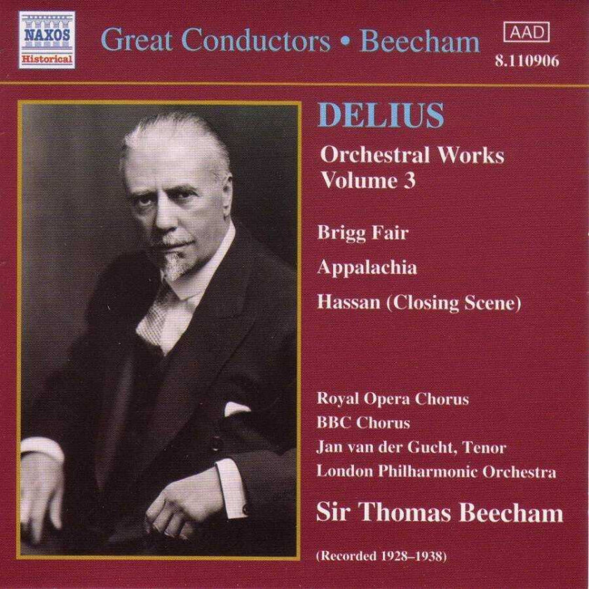 Royal Opera House Chorus, Covent Garden Choir, BBC Chorus, London Philharmonic Orchestra, Sir Thomas Beecham, Symphony Orchestra, Jan Van Der Gucht  Delius: Orchestral Works Vol 3  CD