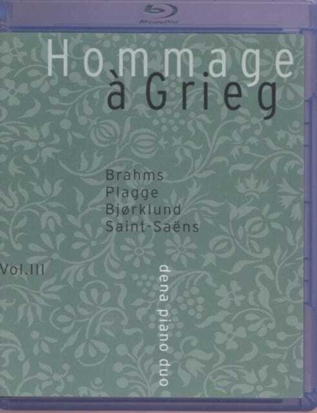 Terje Bjørklund, Wolfgang Plagge, Dena Piano Duo Dena Piano Duo Hommageà Grieg CD