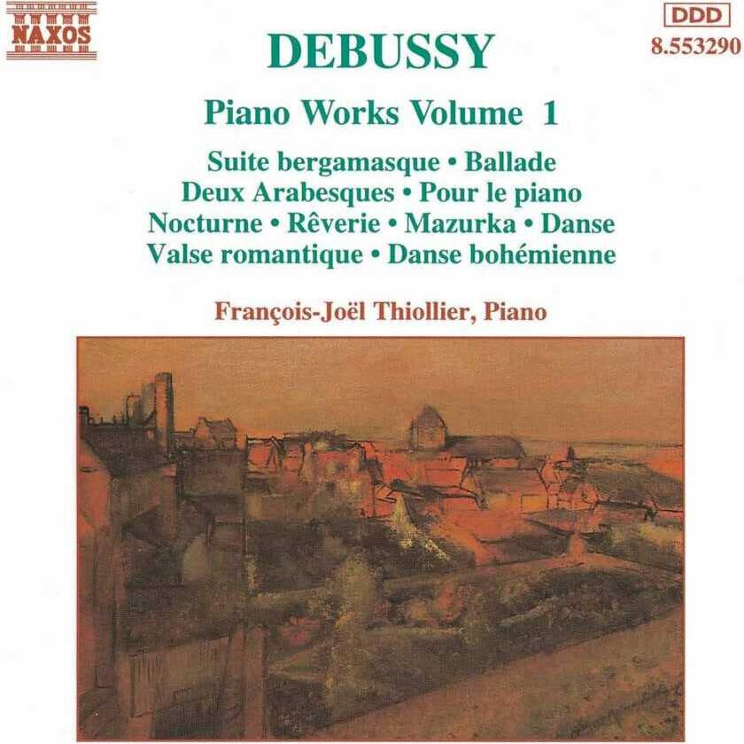 Joël Perrot, FrançoisJoël Thiollier  Debussy: Piano Works, Vol.1  CD