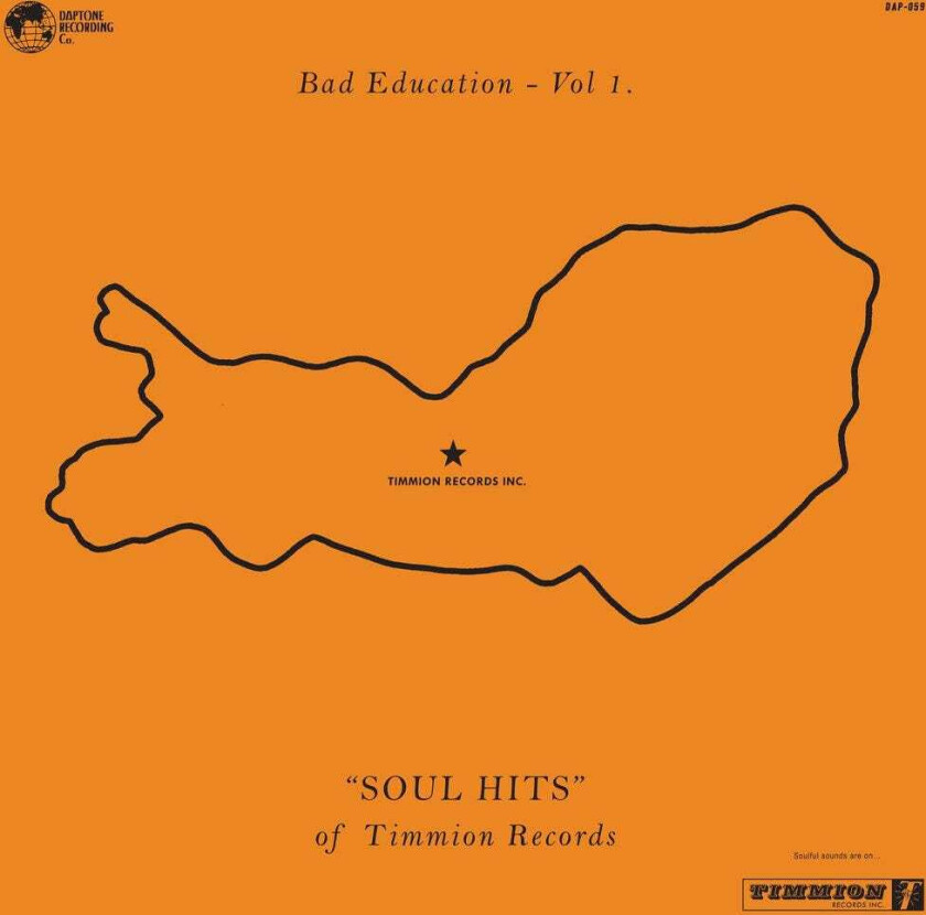 Diverse Soul Bad Education Vol.1:Soul Hits Of Timmion Records CD