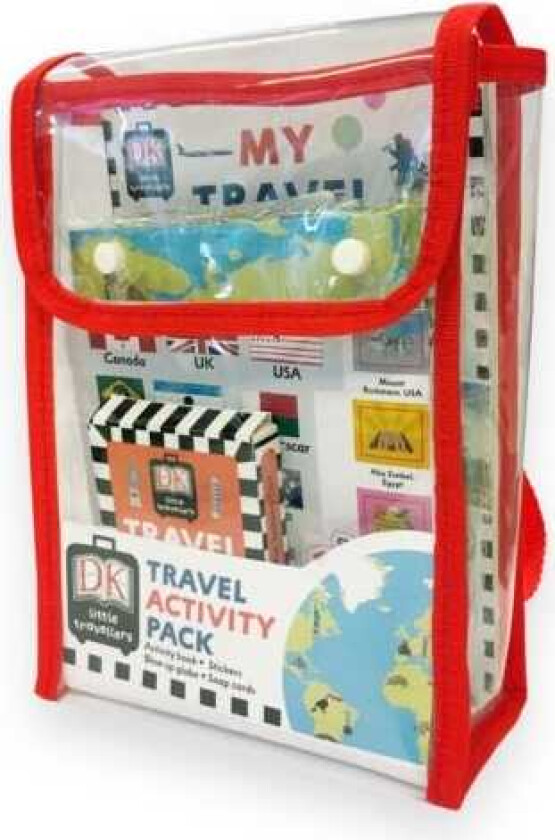Travel Activity Pack Funfilled Backpack Bursting with Games and Activities