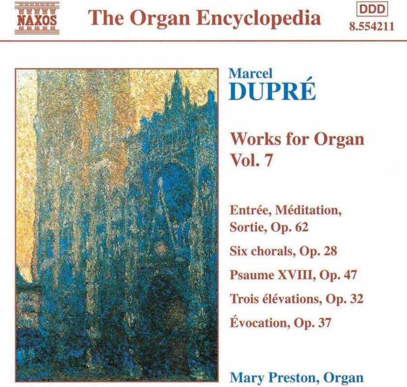 Mary Preston, Wolfgang Rübsam, Marcel Dupré  Dupré: Organ Works, Vol 7  CD