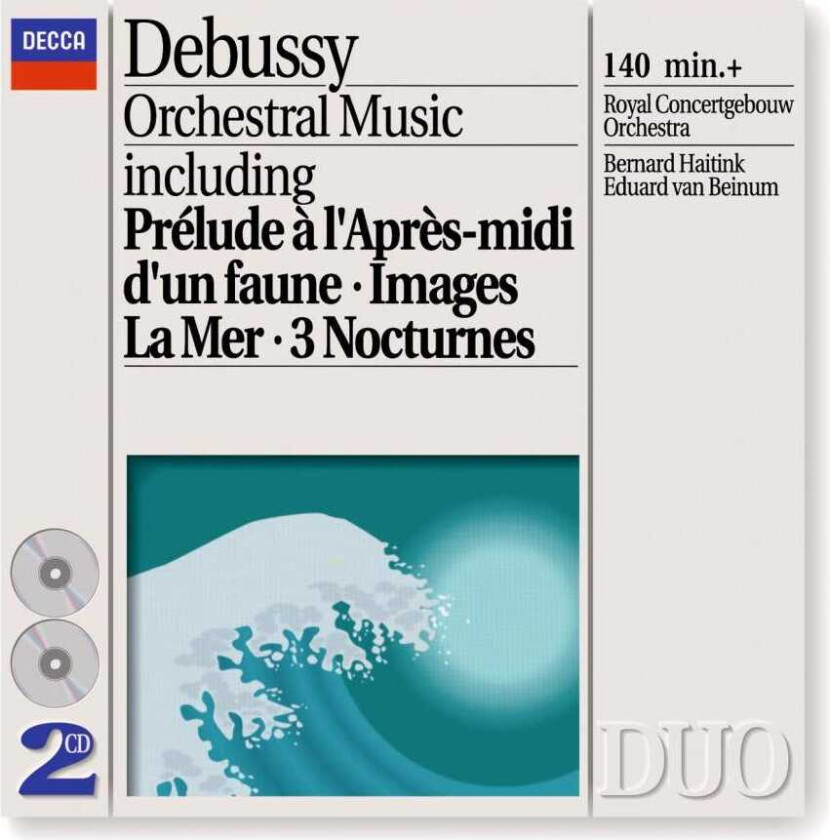 Royal Concertgebouw Orchestra, Amsterdam, Eduard Van Beinum, Vera Badings, Bernard Haitink, George Pieterson, Royal Concertgebouw Orchestra Amsterdam  Debussy: Orchestral Works  CD