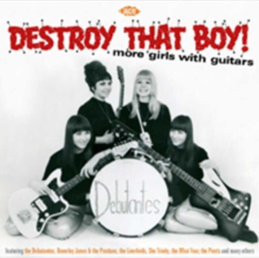 Diverse Artister Destroy That Boy: More Girls With Guitars CD