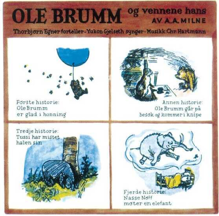 Diverse Barn Ole Brumm Og Vennene Hans 1 CD