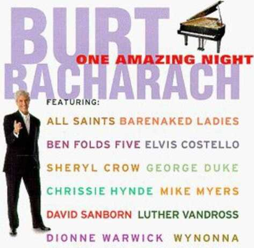 Burt Bacharach One Amazing Night CD