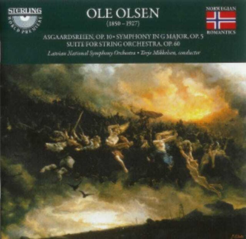 Terje Mikkelsen, Latvian National Symphony Orchestra Olsen: Åsgårdsreien / Symphony In G Major Op 5 / Suite For String Orch, Op 60 CD