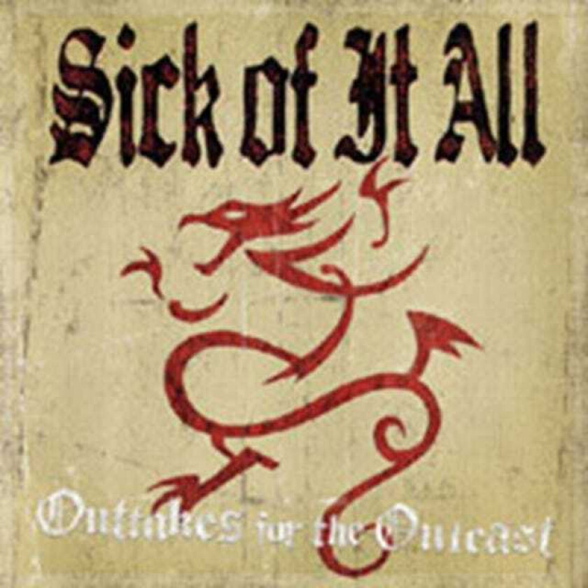 Sick Of It All  Outtakes For the Outcast  CD