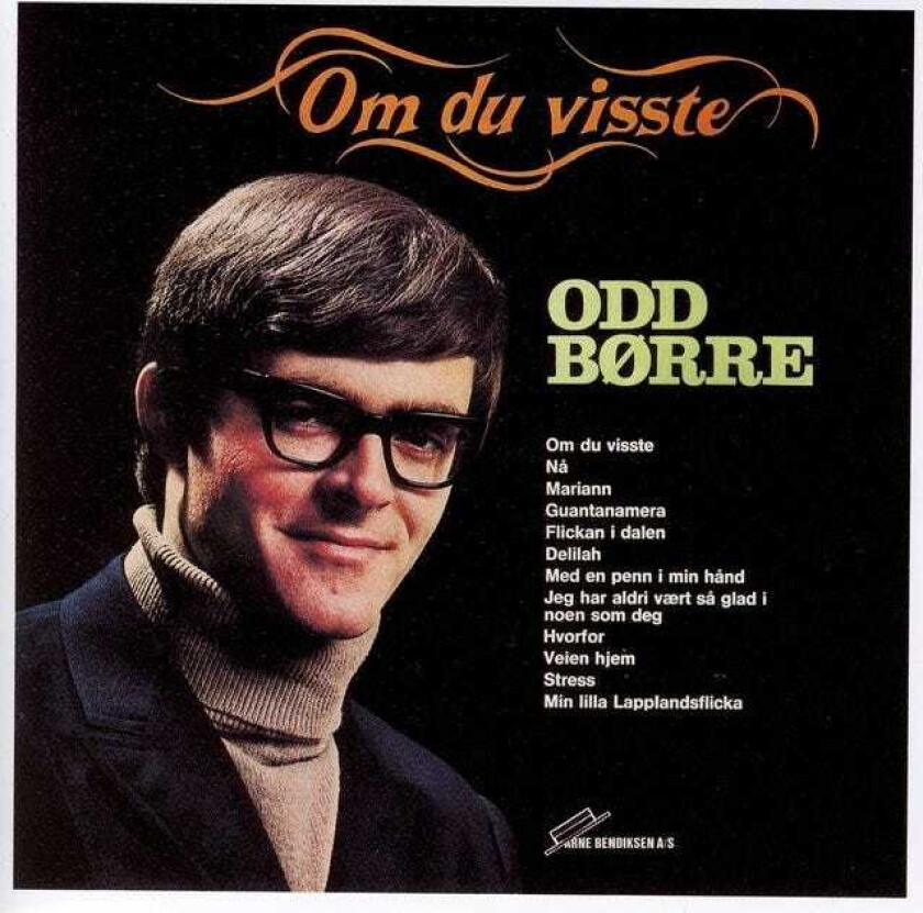 Odd Børre  Om Du Visste  CD