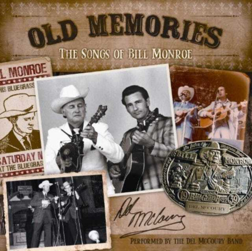 Del McCoury  Old Memories: The Songs Of Bill Monroe  CD