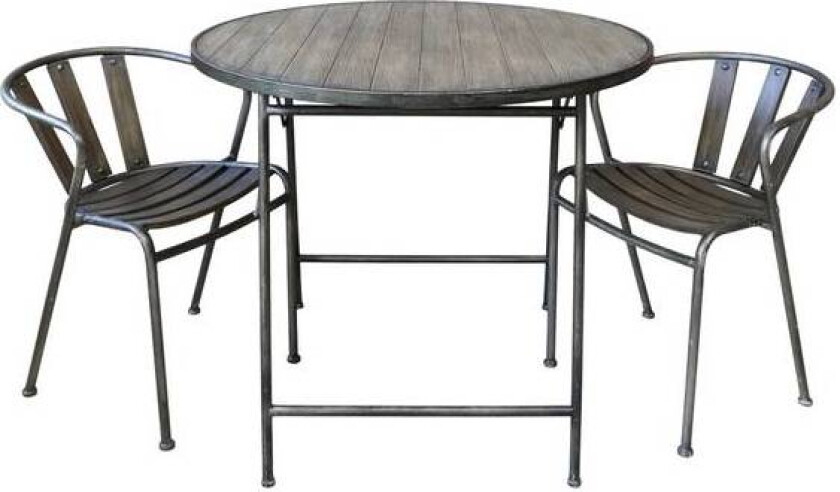 Bilde av Chic  factory Café Sett Med 2 Stoler Og 1 Bord 40041425