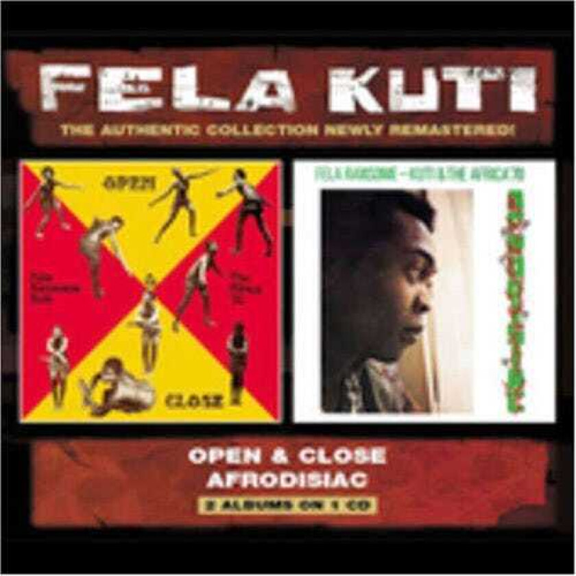 Fela Kuti  Open & Close / Afrodisiac  CD