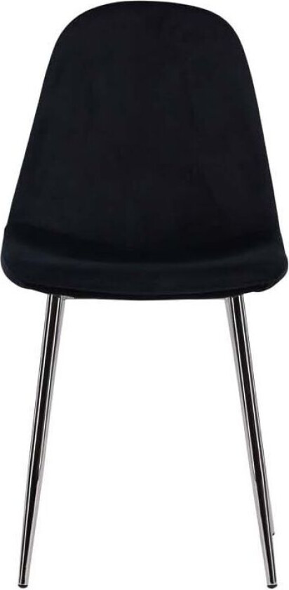 Polar spisestuestoler velour svart.