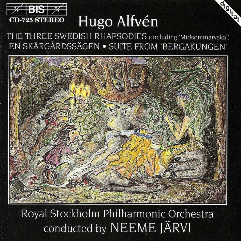 Royal Stockholm Philharmonic Choir, Neeme Järvi, Hugo Alfvén  Alfvén: Orchestral Works  CD