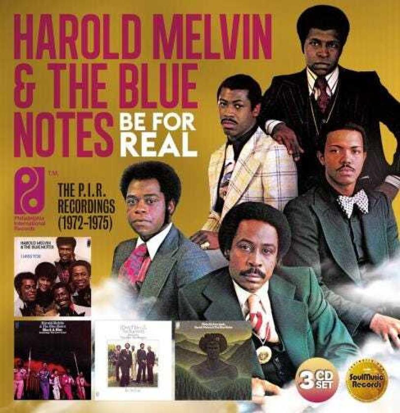 Harold Melvin And The Blue Notes  Be For Real;P.I.R. Recordings 7275  CD