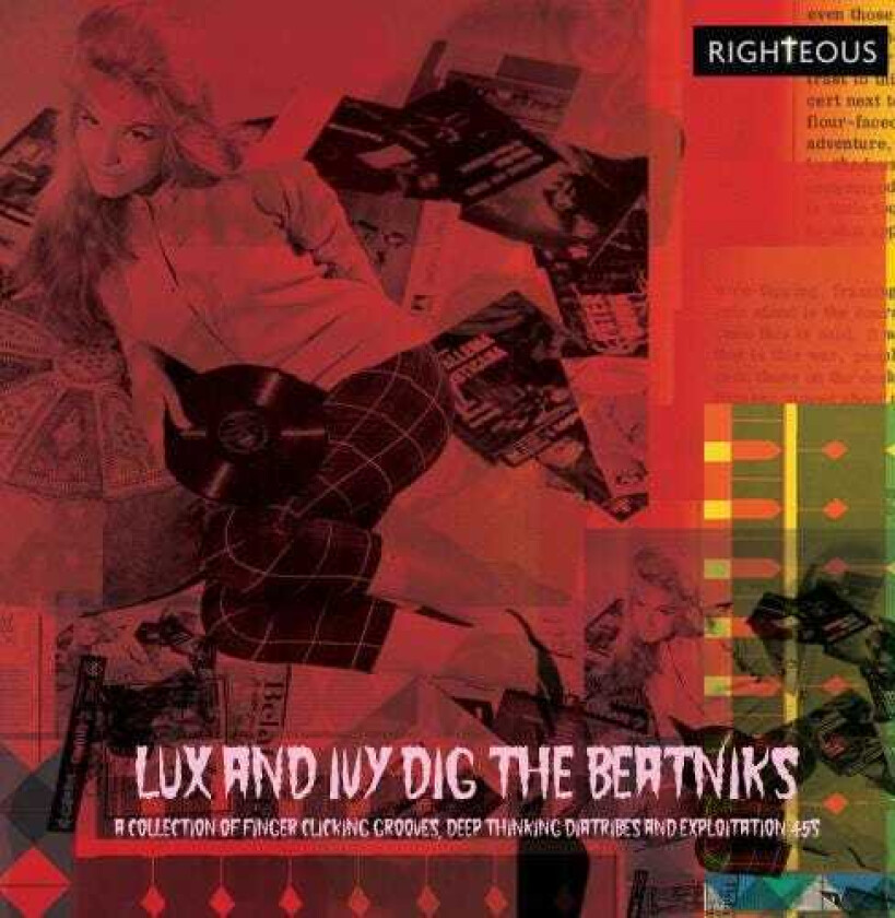 Diverse Artister, The Cramps Lux And Ivy Dig The Beatniks: A Collection Of Finger Lickin' Grooves CD