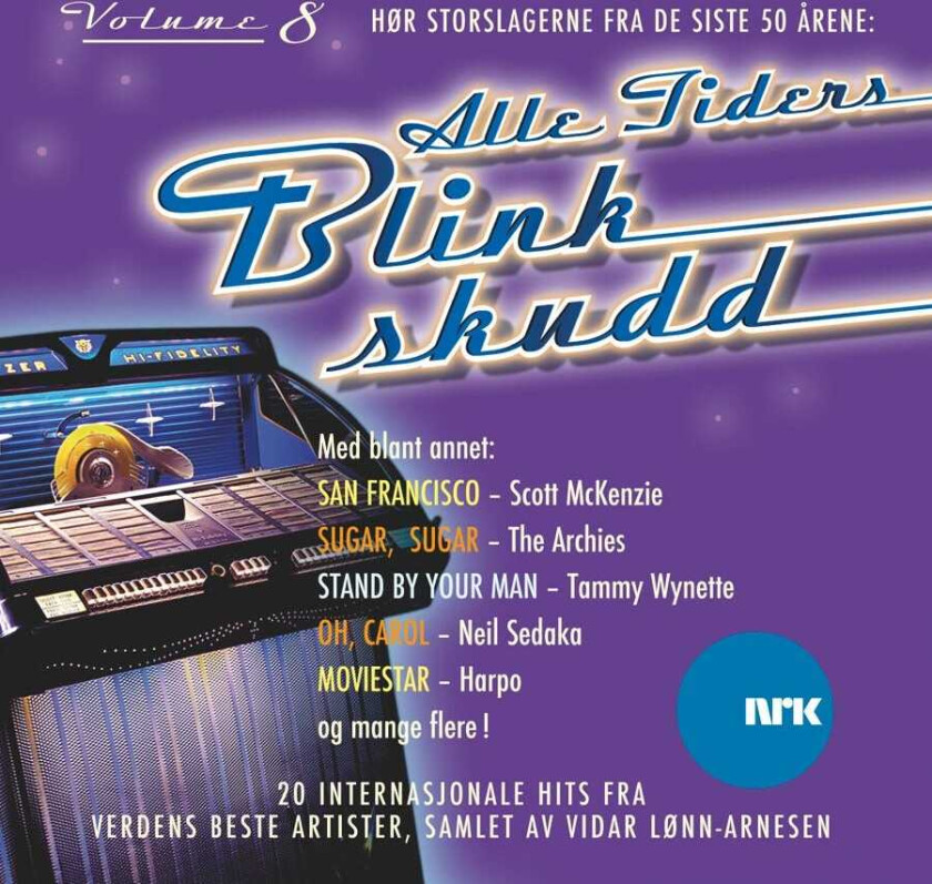 Diverse Artister  Alle Tiders Blinkskudd 8  CD