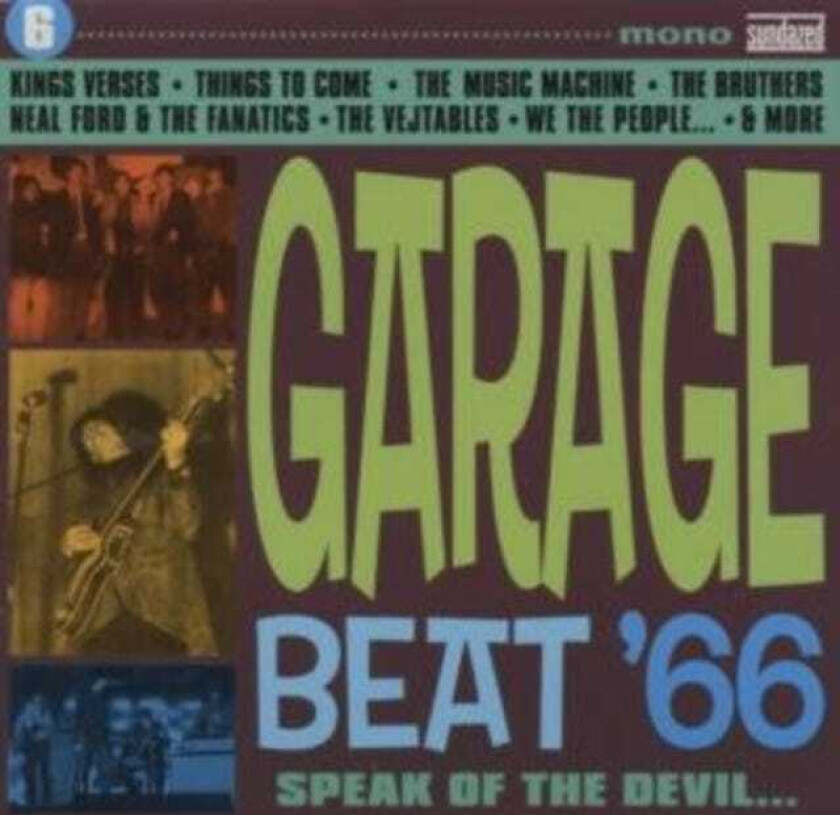 Diverse Artister Garage Beat '66 Volume 6Speak Of The Devil CD