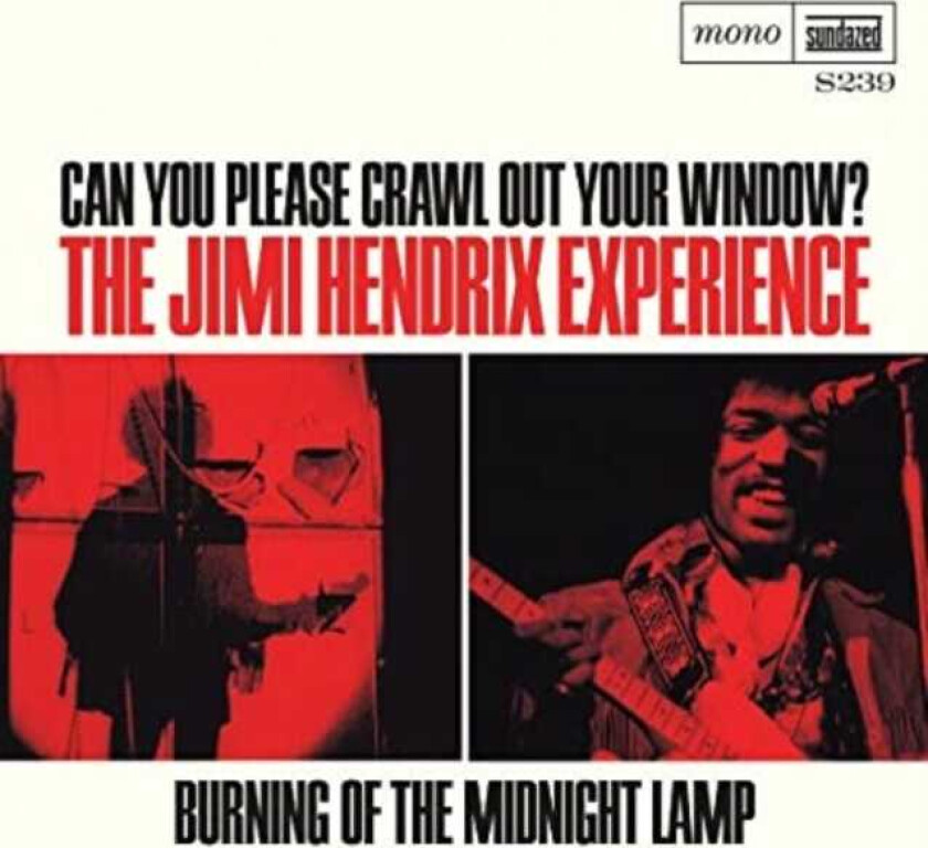 Jimi Hendrix Can You Please Crawl Out Your Window?/The Burning Of The Midnight Lamp LP/Vinyl