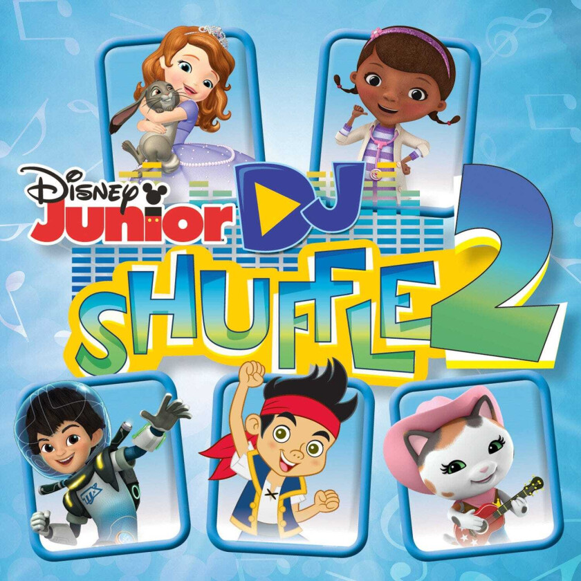 Filmmusikk, Diverse Disney, Diverse Artister  Disney Junior DJ Shuffle 2  CD