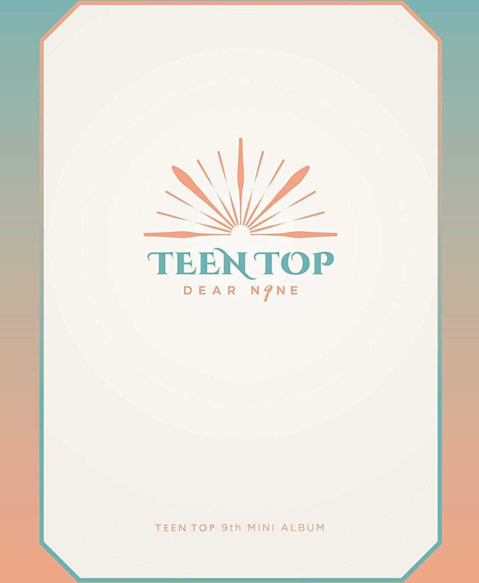 Teen Top  Dear N9ne (Drive Version) (Incl. 88pg Booklet, Clear Photo Card + Unitphoto Card)  CD