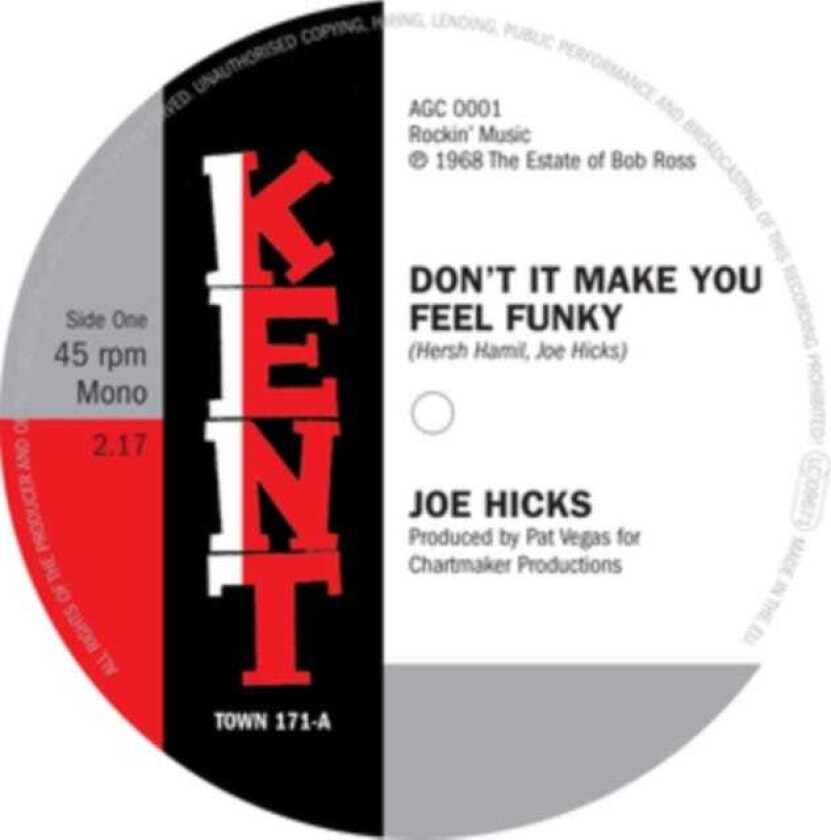 Joe Hicks Don't It Make You Feel Funky LP/Vinyl