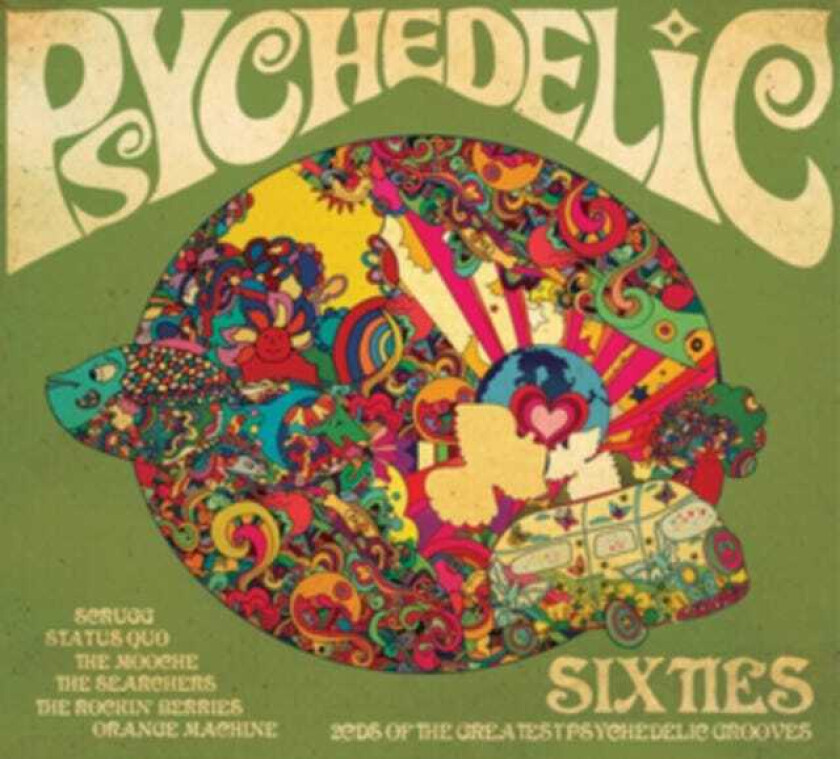 Diverse Artister  Psychedelic 60s  CD