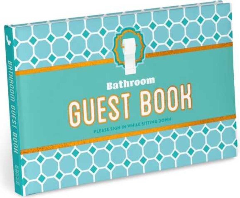 Knock Knock Bathroom Guestbook (Second Edition)