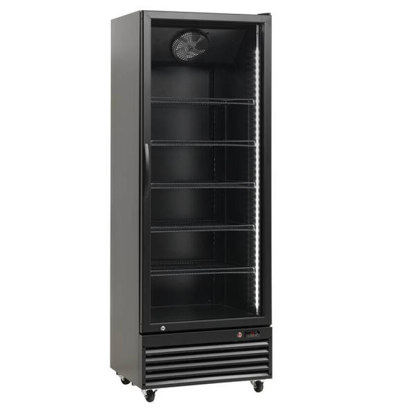 Displaykjøleskap Sd 726 Be Sort 205,8 Cm
