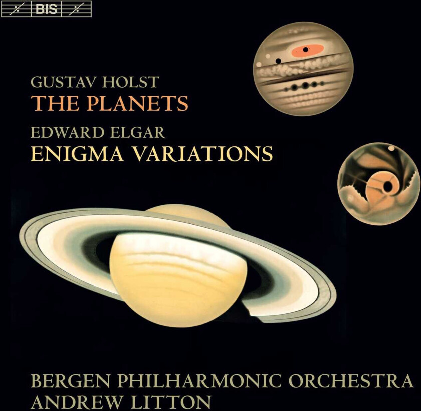 Edward Elgar, Bergen Philharmonic Orchestra, Andrew Litton  Holst: The Planets;Elgar: Enigma Variations  CD