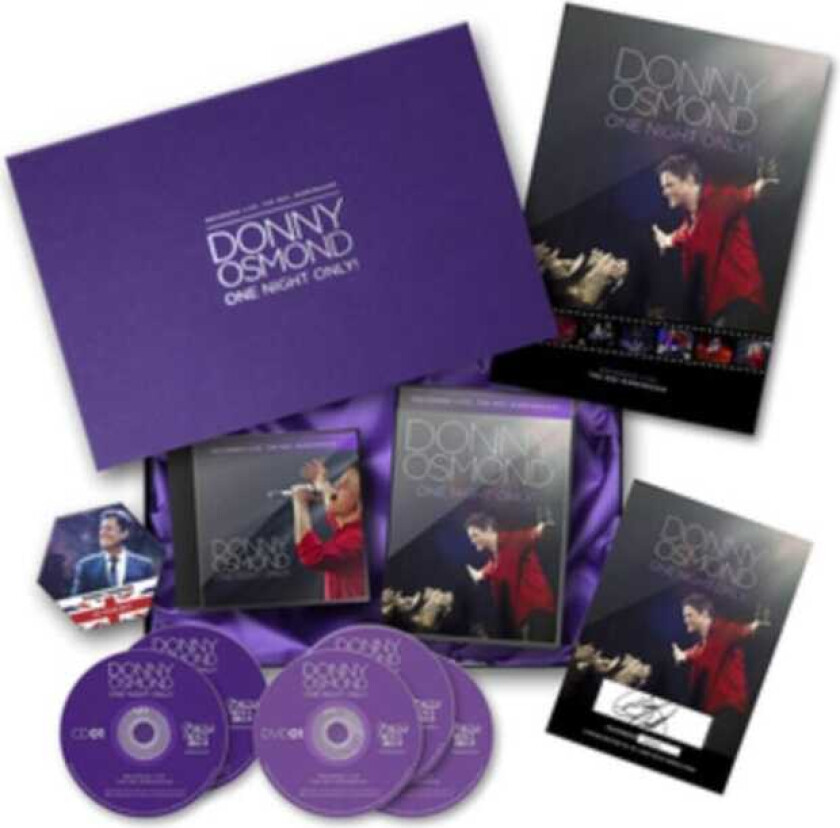 Bilde av Donny Osmond  One Night Only  Box Set  CD