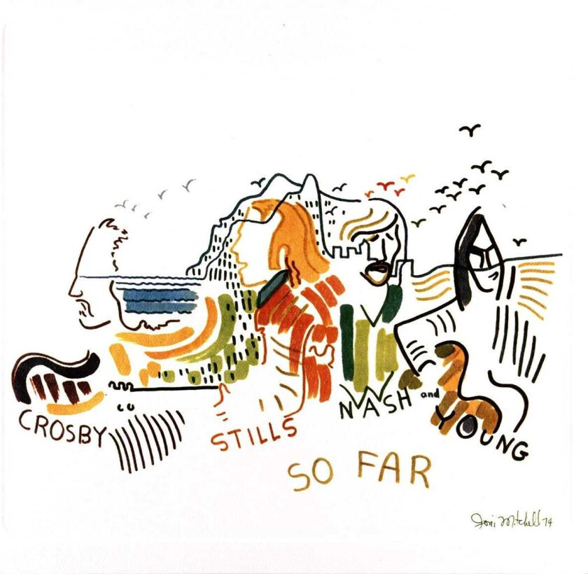 Crosby, Stills, Nash & Young So Far LP/Vinyl