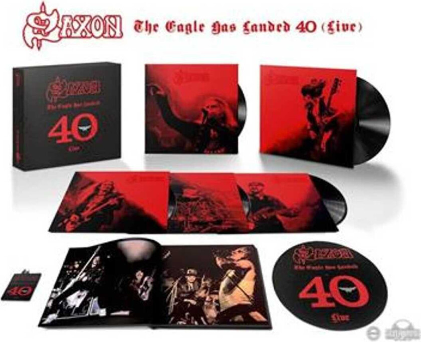 Saxon The Eagle Has Landed 40 LP/Vinyl