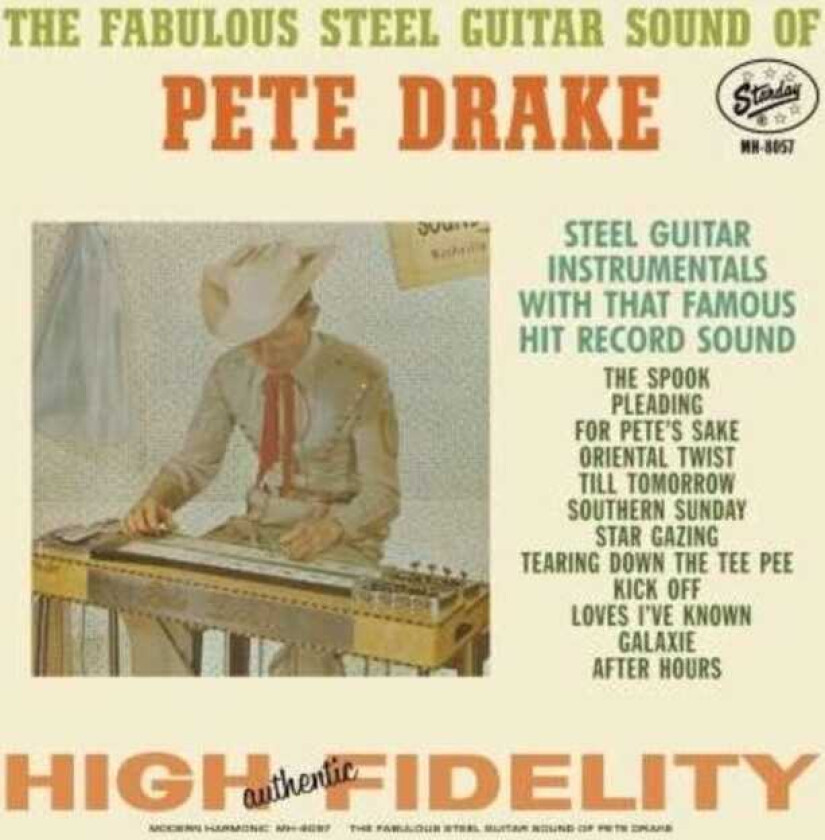 Pete Drake Fabulous Steel Guitar Sound LP/Vinyl