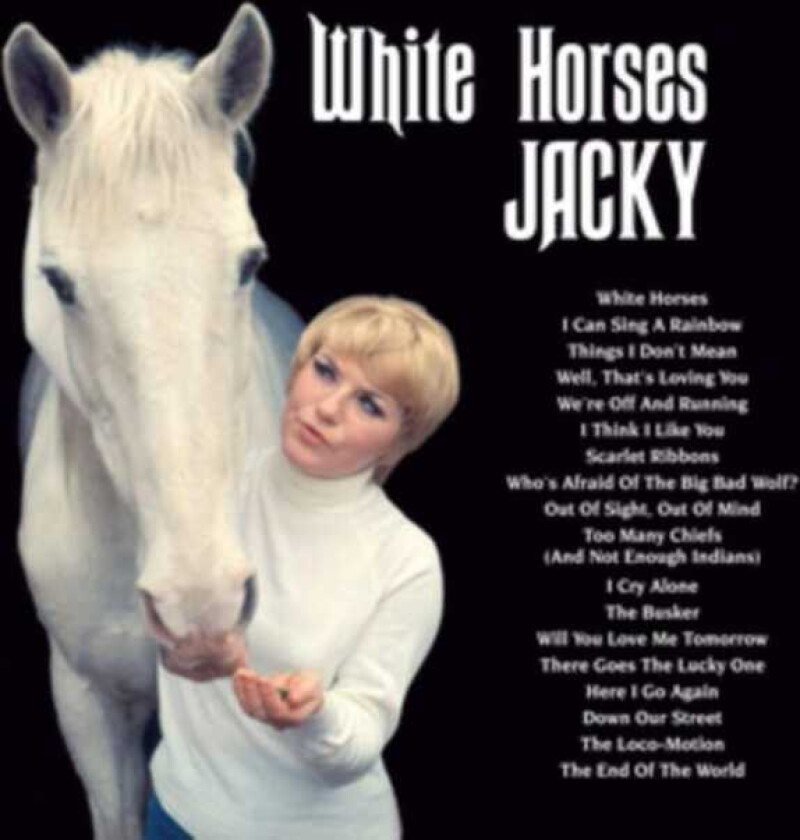 Jacky  White Horses  CD