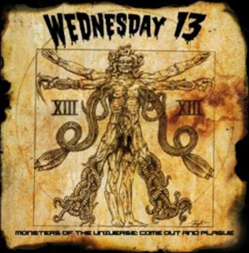 Wednesday 13 Monsters Of The Universe: Come Out And Plague LP/Vinyl