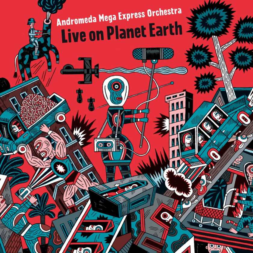 Andromeda Mega Express Orchestra Live On Planet Earth LP/Vinyl