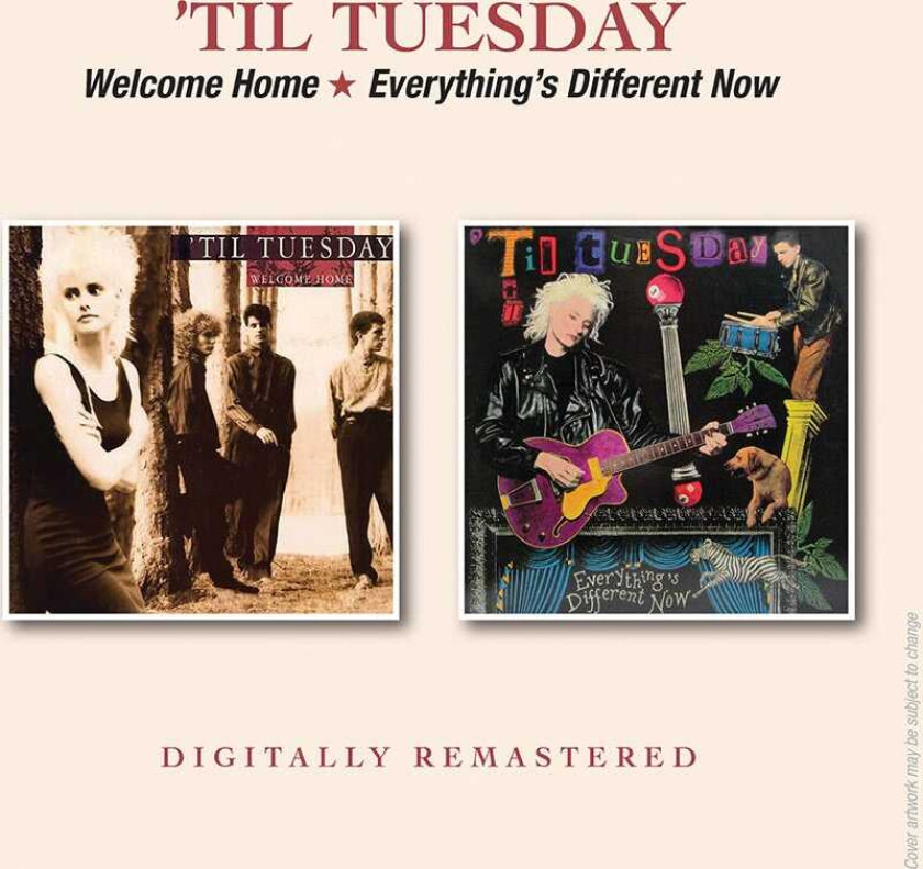 Til Tuesday  Welcome Home/Everything's Different Now  CD