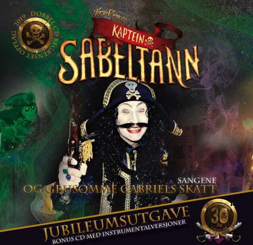 Kaptein Sabeltann, Terje Formoe Grusomme Gabriels Skatt Jubileumsutgave CD