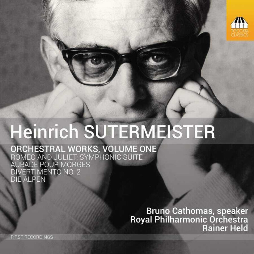 Heinrich Sutermeister, Bruno Cathomas, Royal Philharmonic Orchestra, Rainer Held  Sutermeister: Orchestral Works, Vol. 1  CD